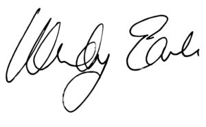 Wendy Earle signature